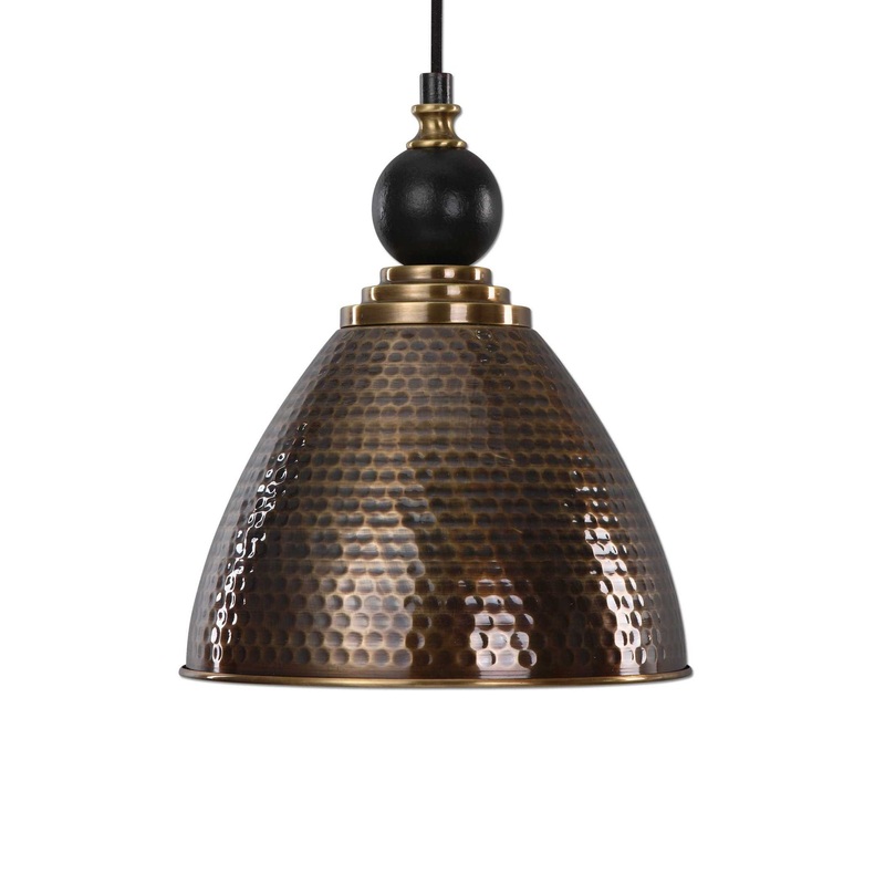 Adastra – 1 Light Pendant – Antique Brass