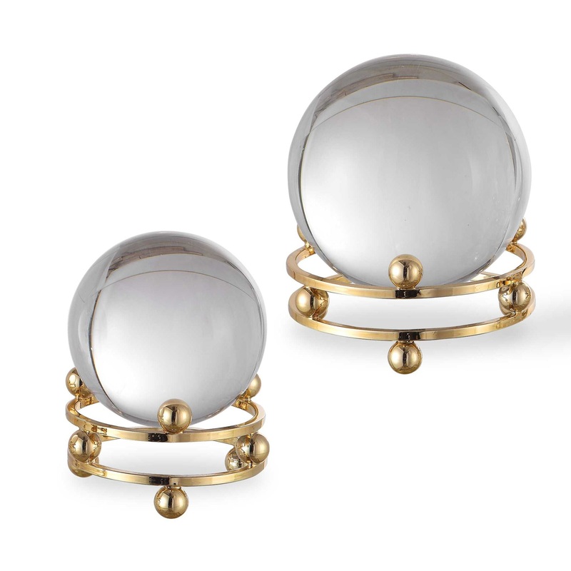 Alega – Spheres (Set of 2) – Gold