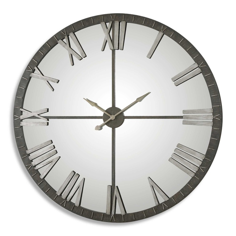 Amelie – Large Wall Clock – Bronze