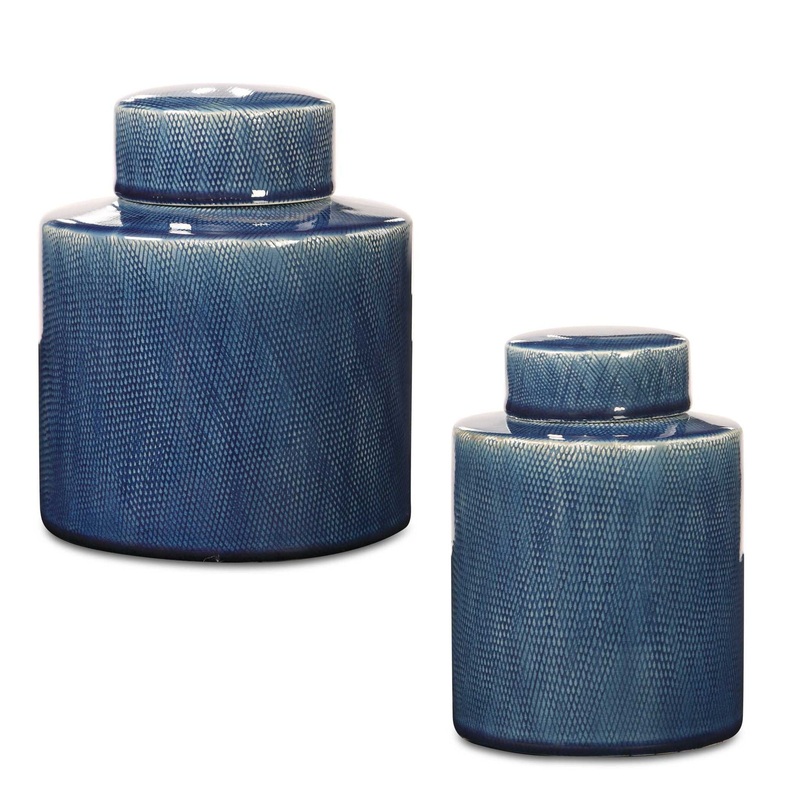 Saniya – Containers (Set of 2) – Blue
