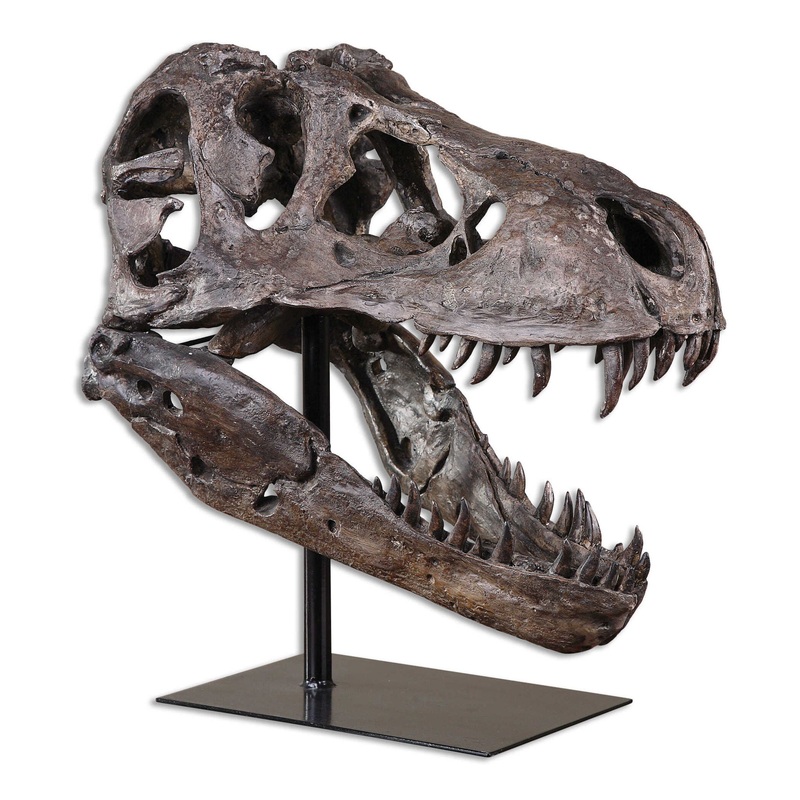 Tyrannosaurus – Sculpture – Dark Brown