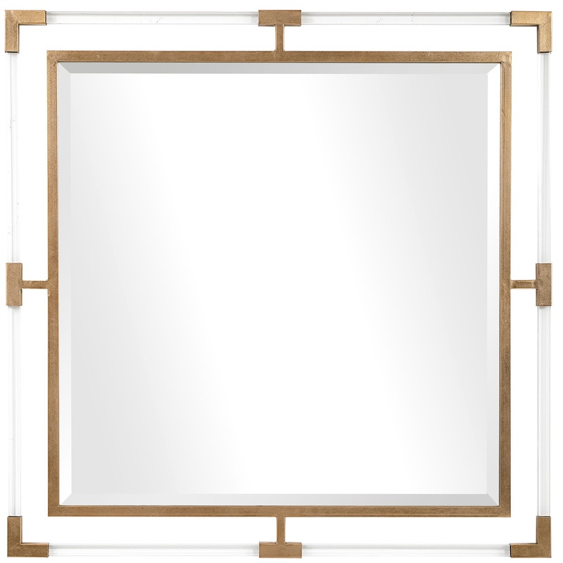 Balkan – Square Mirror – Golden