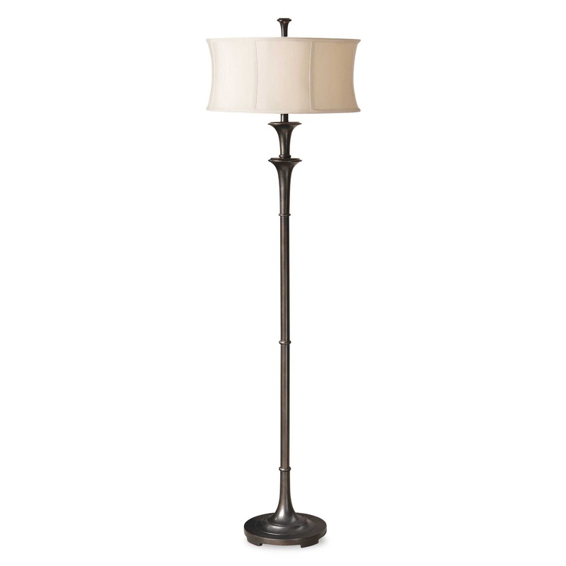 Brazoria – Floor Lamp – Dark Gray