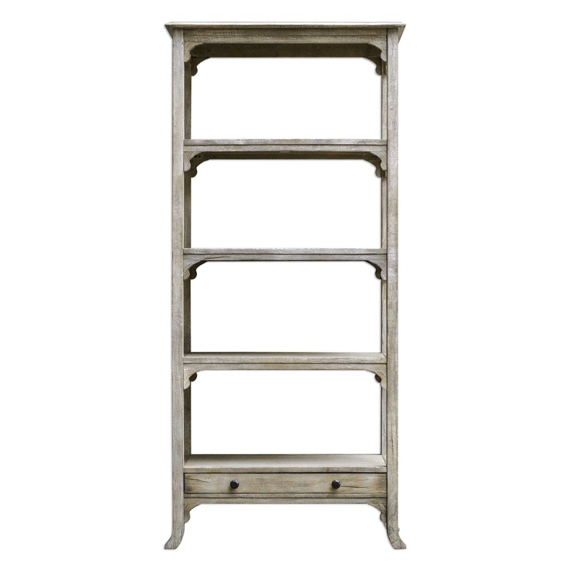 Bridgely – Etagere – Aged White