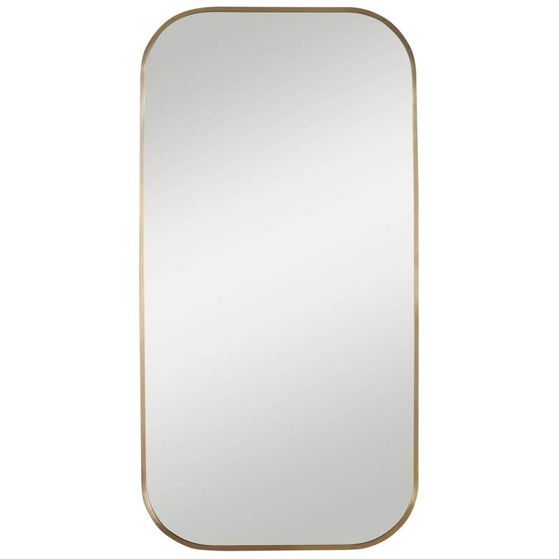 Taft – Mirror – Plated Brass