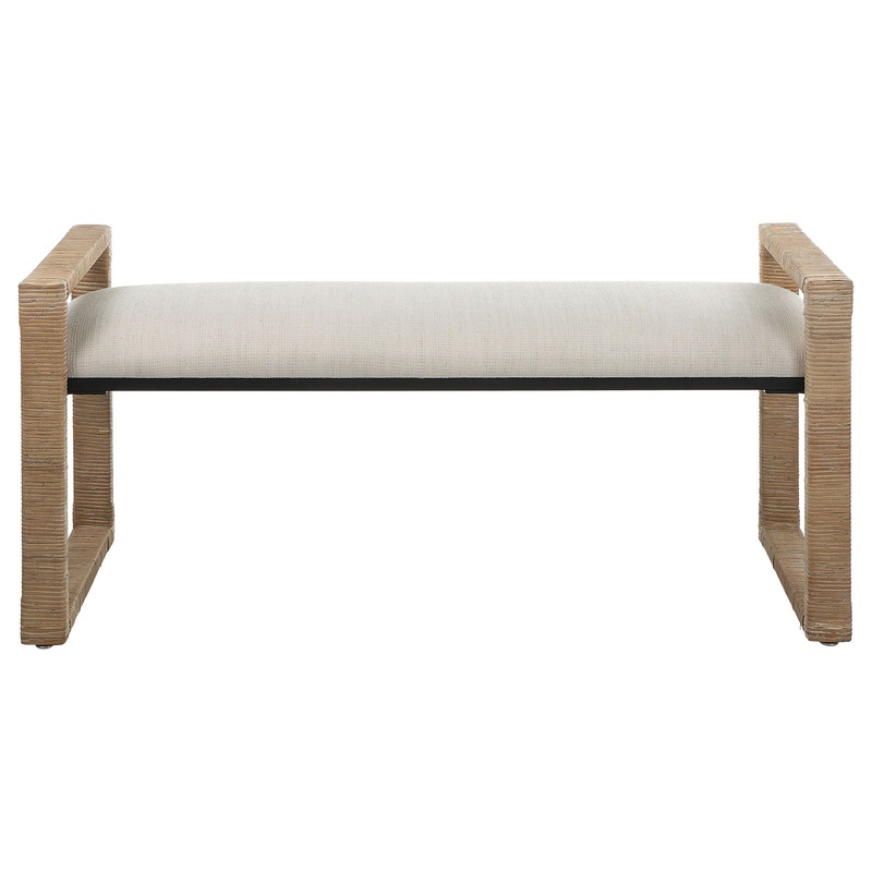 Areca – Coastal Rattan Bench