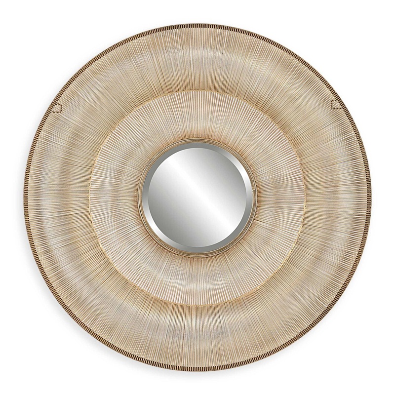 Bauble – Round Mirror – Gold