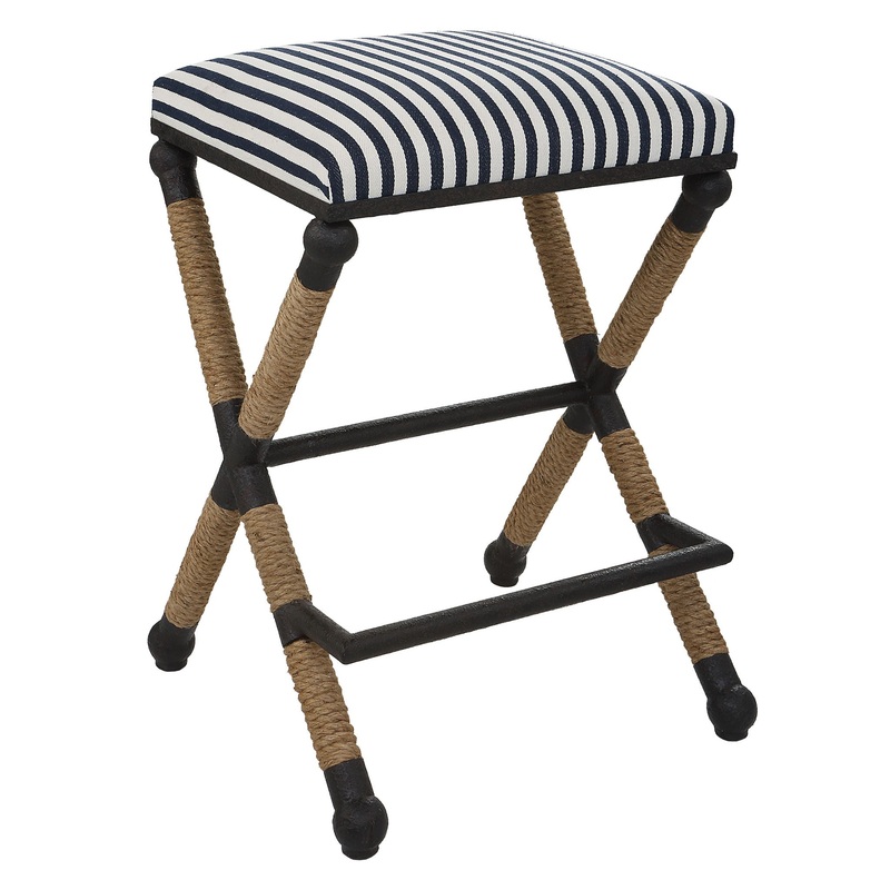 Braddock – Backless Counter Stool – Black