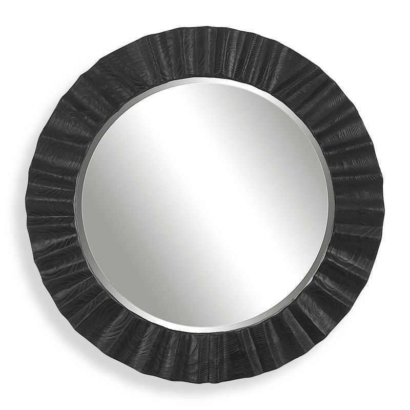 Caribou – Round Mirror – Black