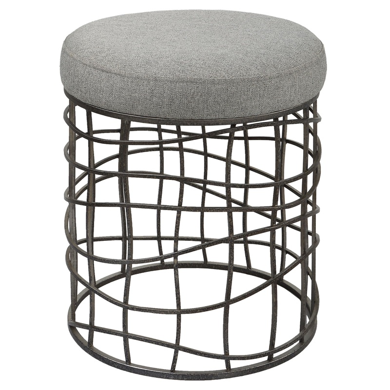 Carnival – Iron Round Accent Stool