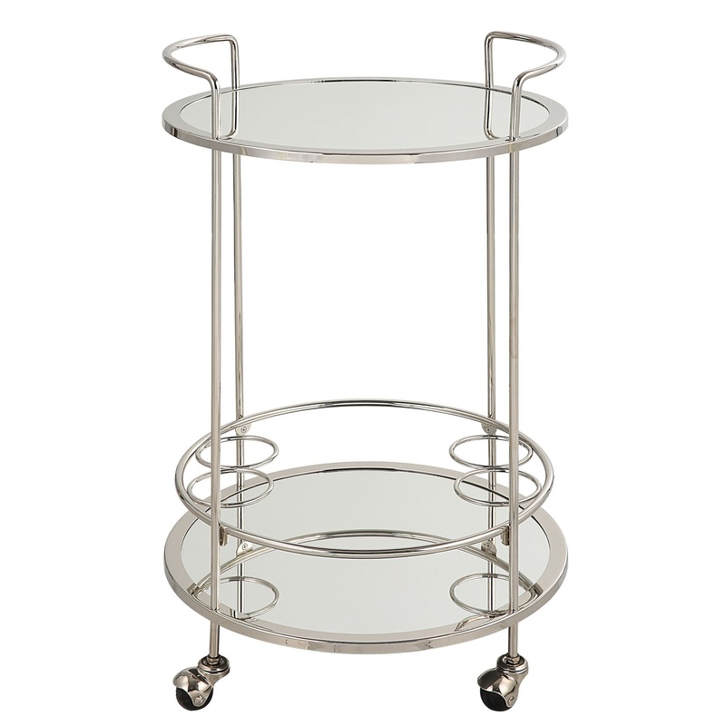 Spritz – Chrome Bar Cart