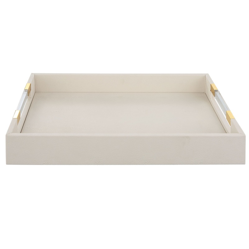 Wessex – White Shagreen Tray
