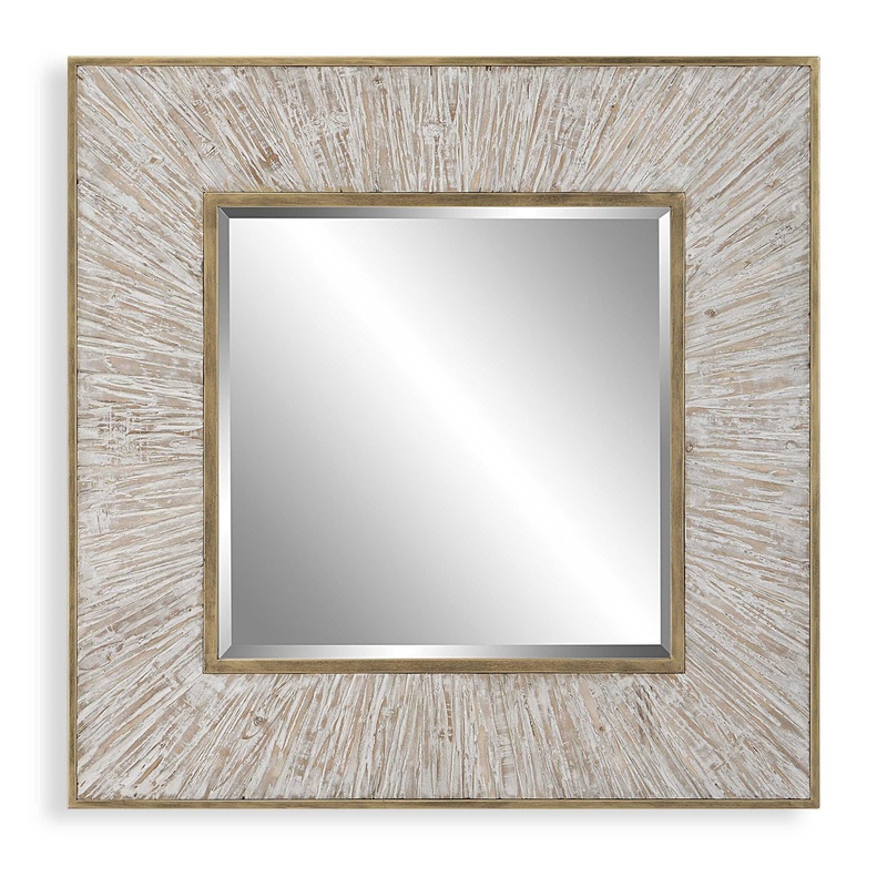 Wharton – Square Mirror – Gold