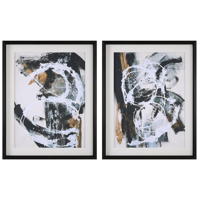 Winterland – Abstract Prints (Set of 2)