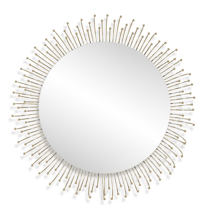 Aga – Round Gold Mirror