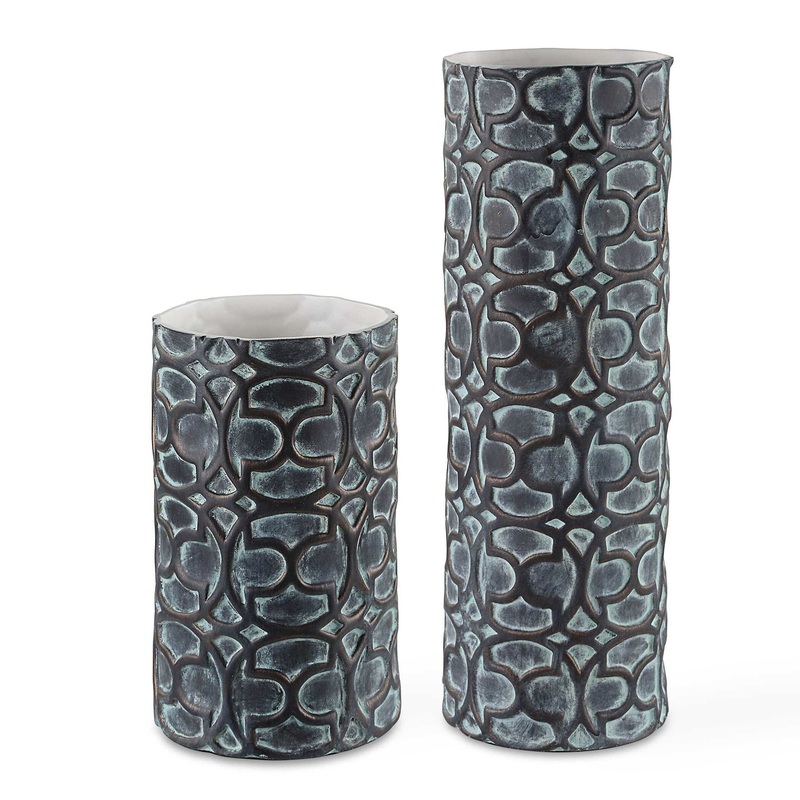 Baltra – Vases (Set of 2) – Bronze Patina