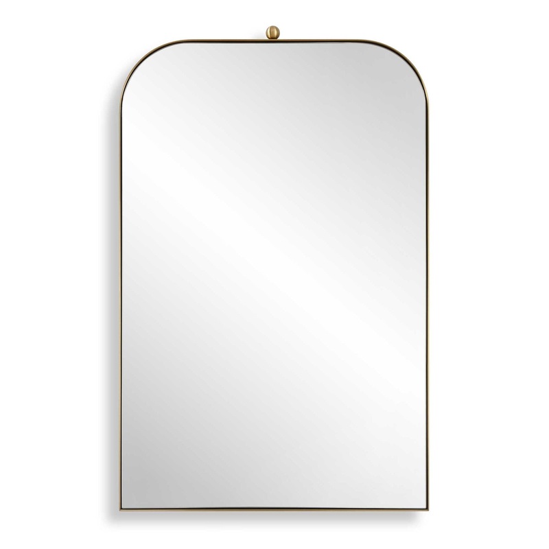 Cassidy – Brass Arch Mirror