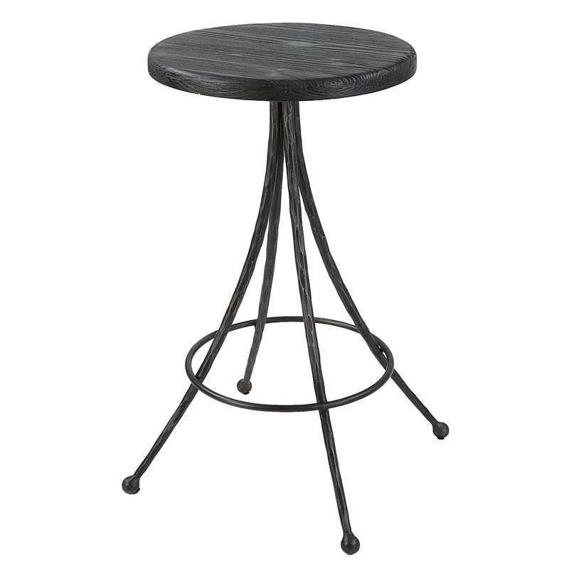 Sona – Counter Stool – Black