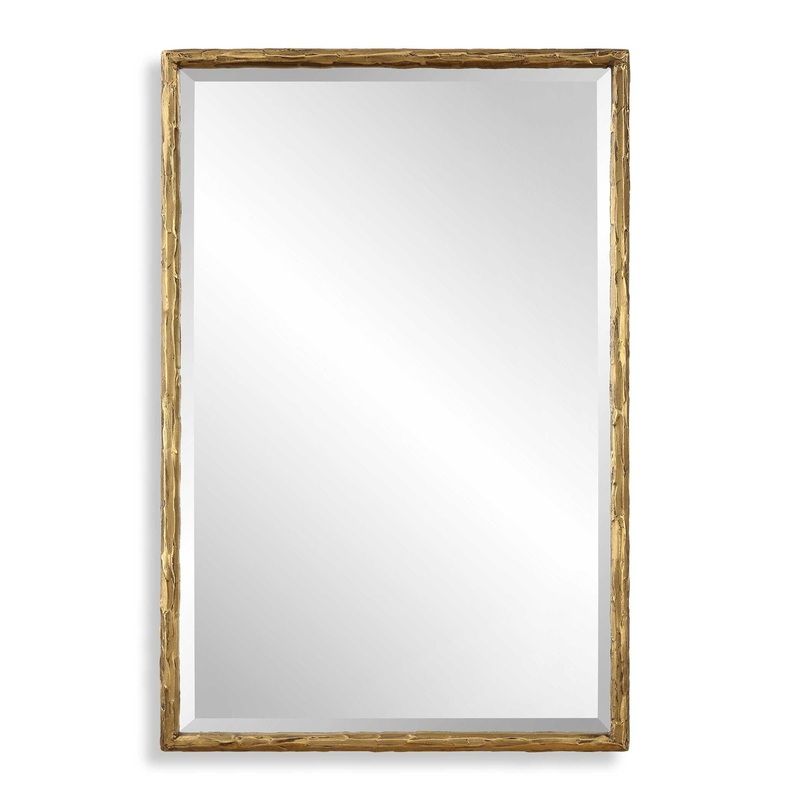 Sutton – Gold Vanity Mirror