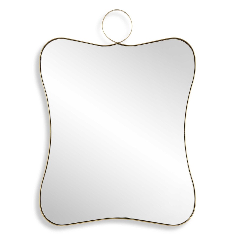 Talia – Brass Vanity Mirror