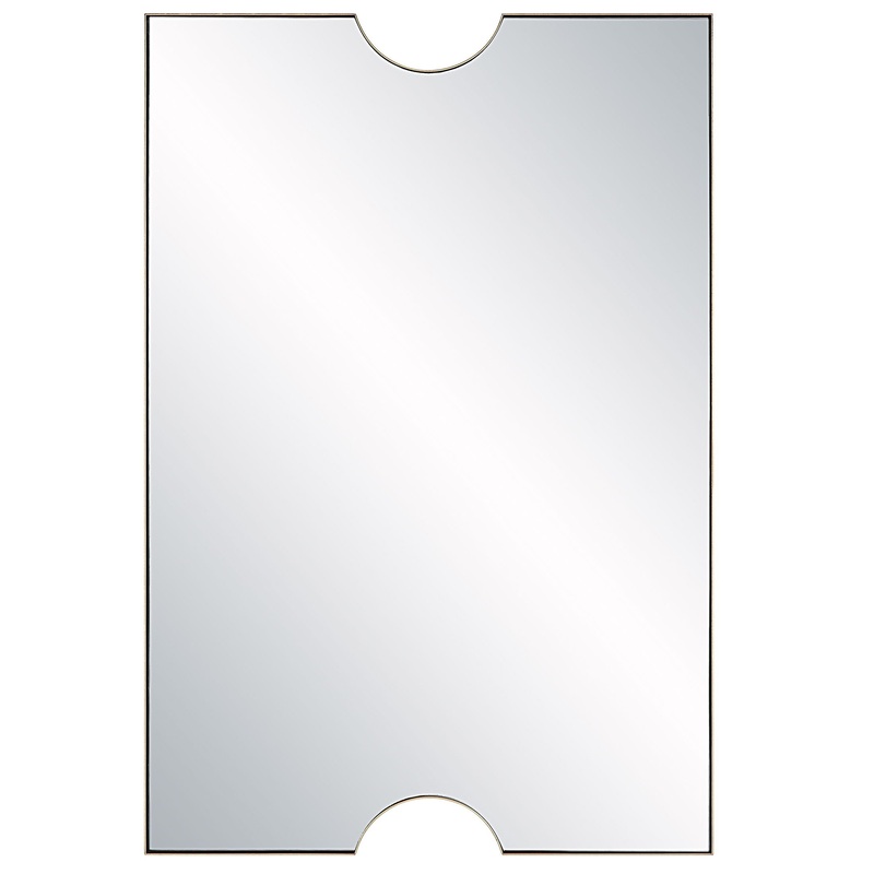 Ticket – Vanity Mirror – Gold