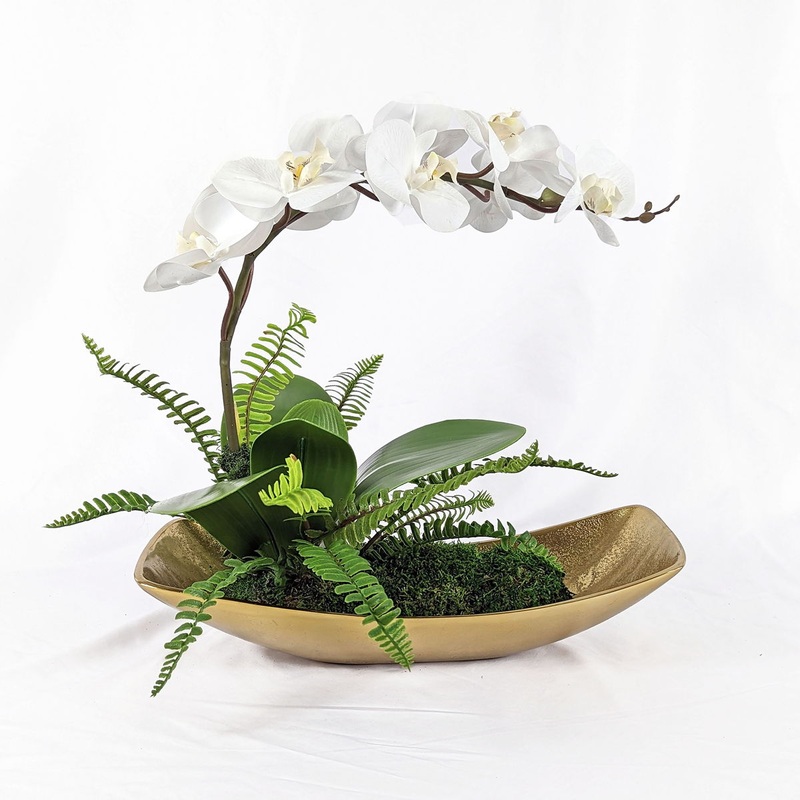 Transcend – Orchid Centerpiece – Gold