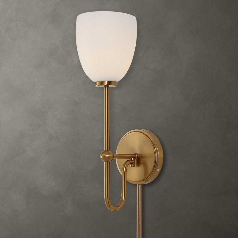Trophy – 1 Light Sconce – Brass