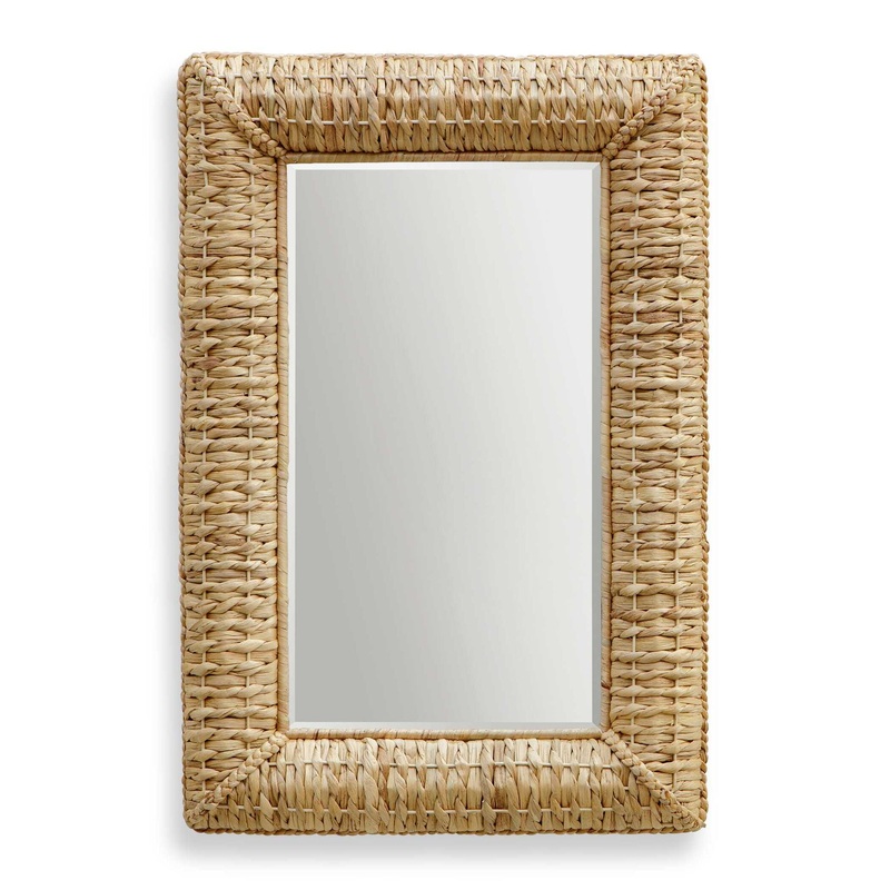 Twisted Seagrass – Rectangle Mirror