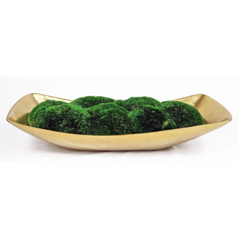 Venice – Moss Centerpiece – Gold