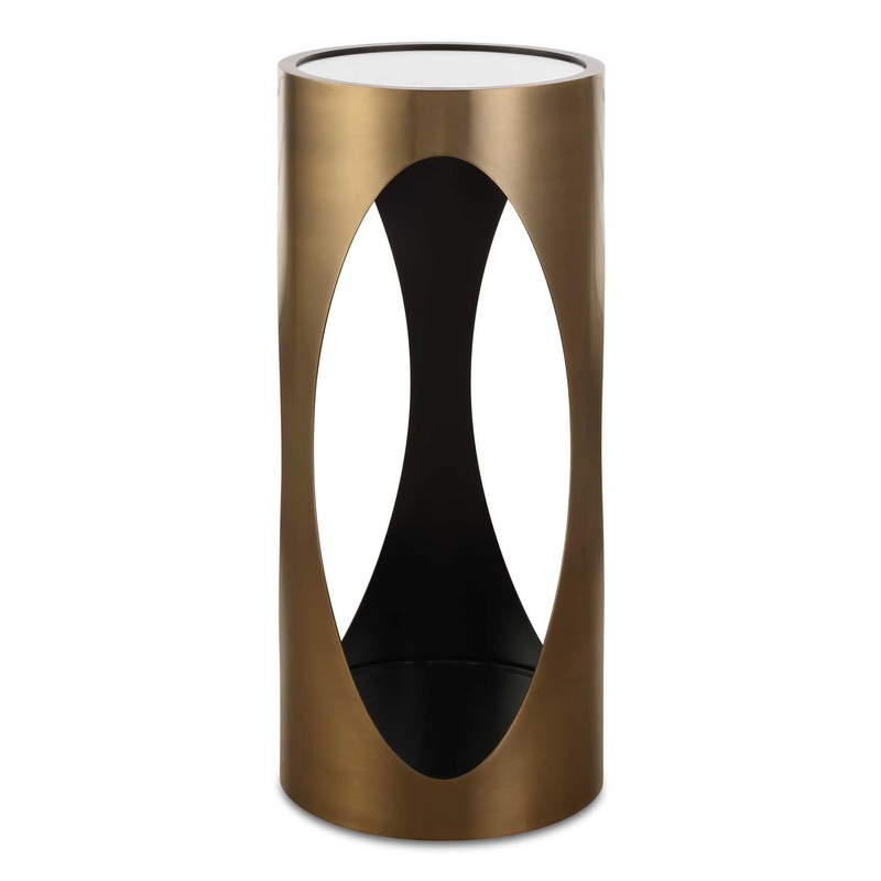 Achilles – Brass Drink Table