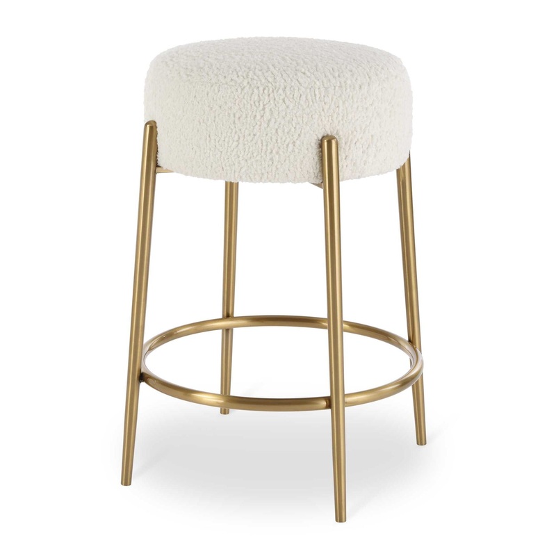 Arles – Brass Counter Stool