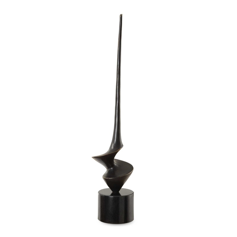 All Twisted – Bronze Sculpture – Black