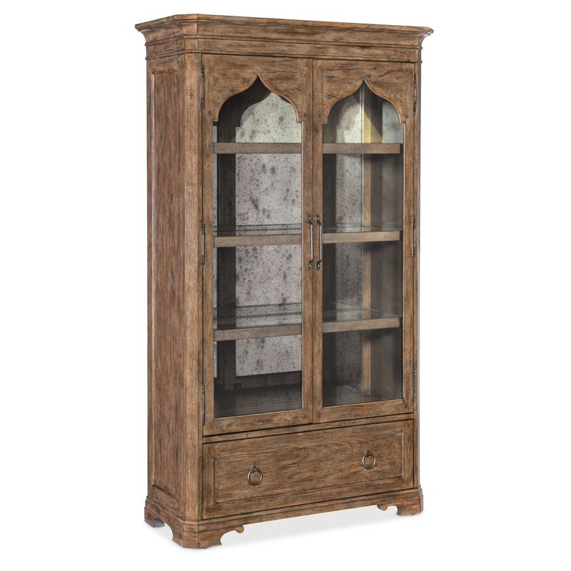 Americana – Display Cabinet – Light Brown