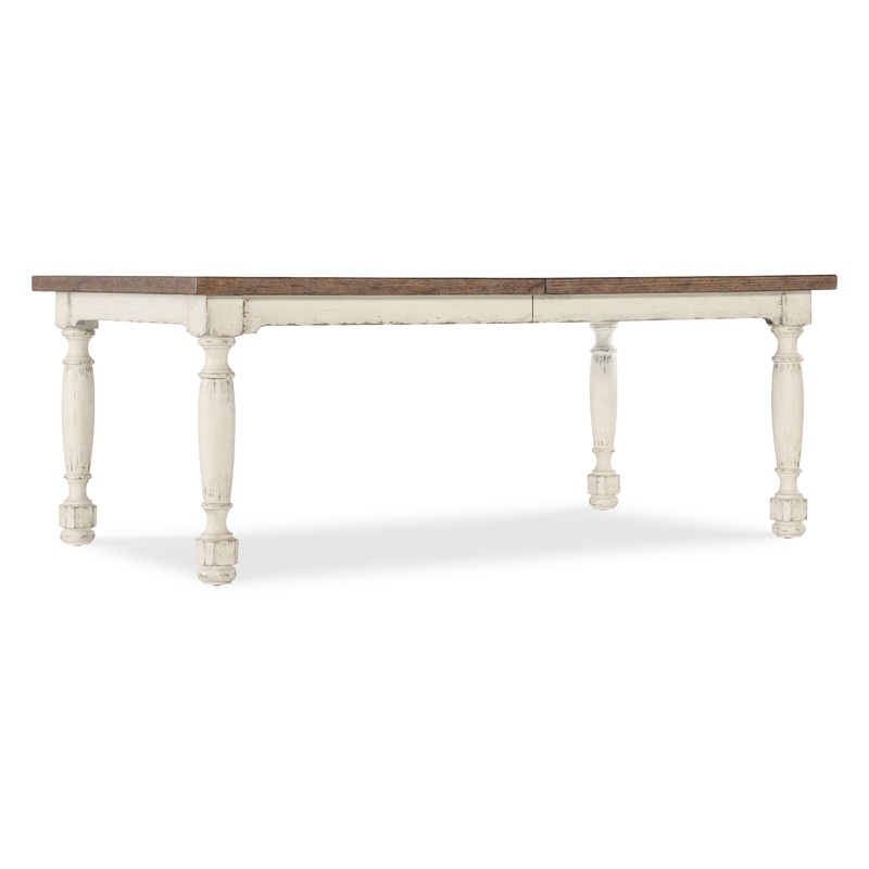 Americana – Leg Dining Table With One 22″ Leaf