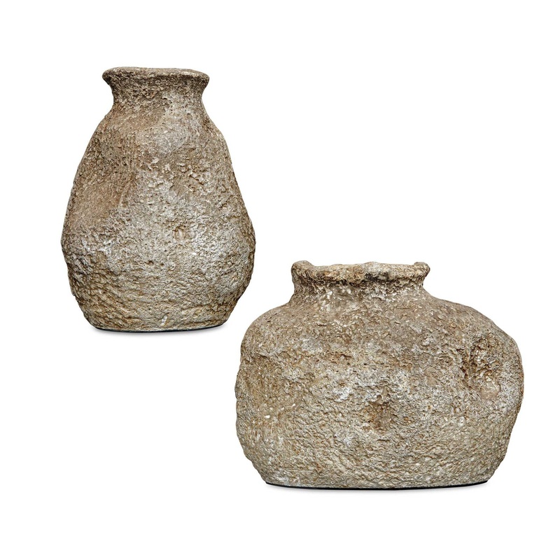 Ancient Echos – Vases (Set of 2) – Gray