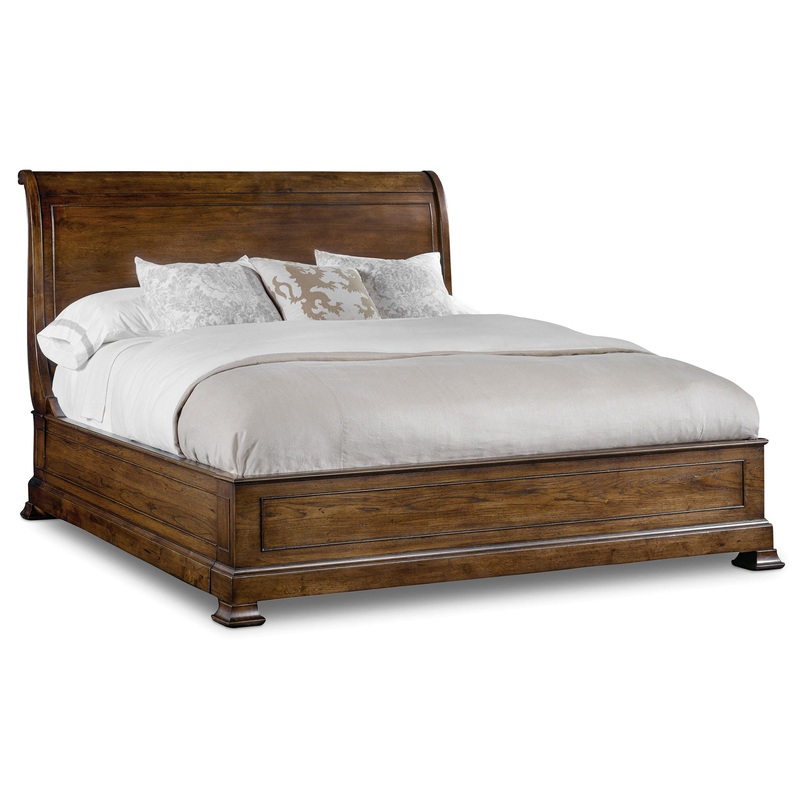 Archivist – Sleigh Bed With Low Footboard