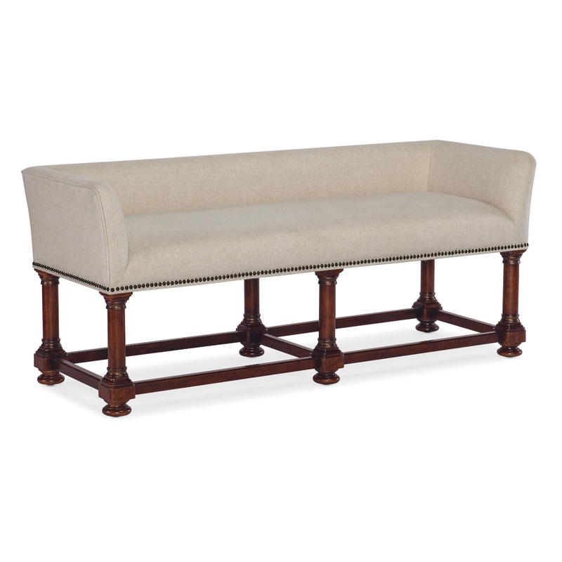 Charleston – Bed Bench – Dark Brown