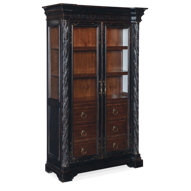 Charleston – Display Cabinet – Black