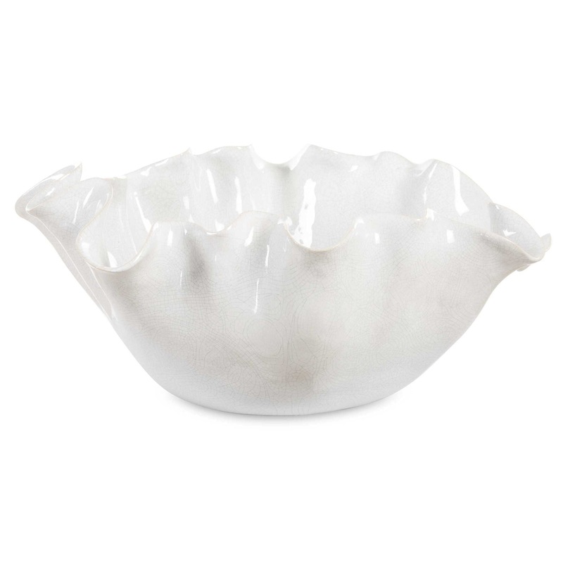 Ruffle Bloom – Bloom Bowl – White