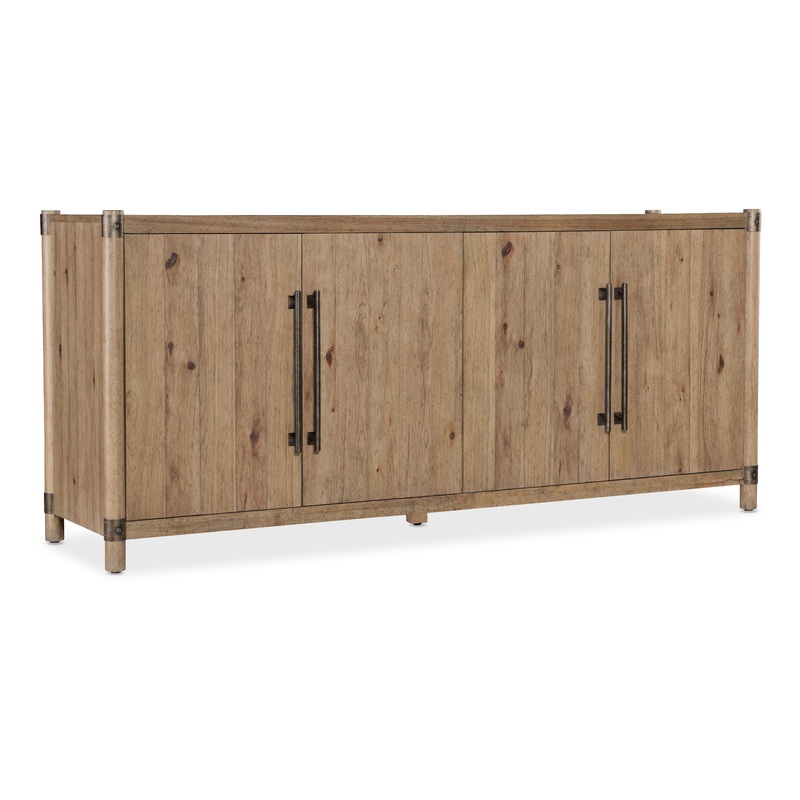 Vineyard Row – Entertainment Credenza – Light Brown