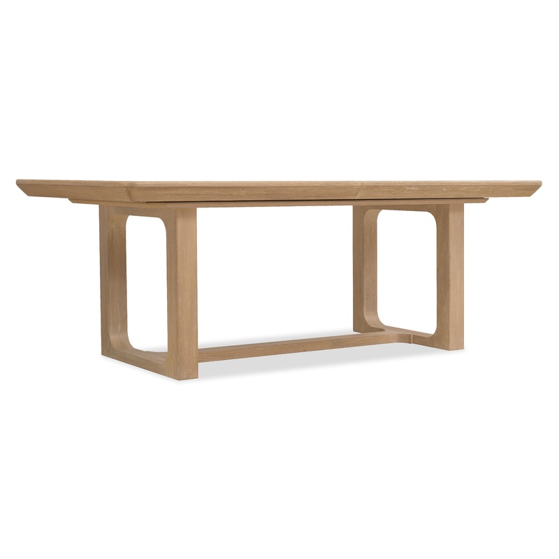 Banyon Bay – Rectangle Dining Table With Two 20″ Leaves – Light Brown