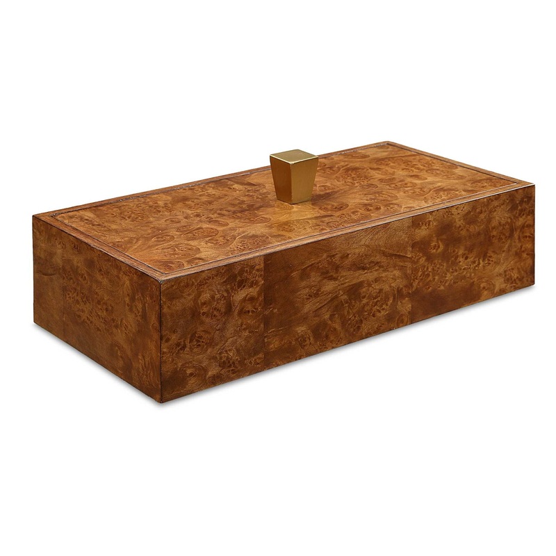 Burl Haven – Box – Dark Brown