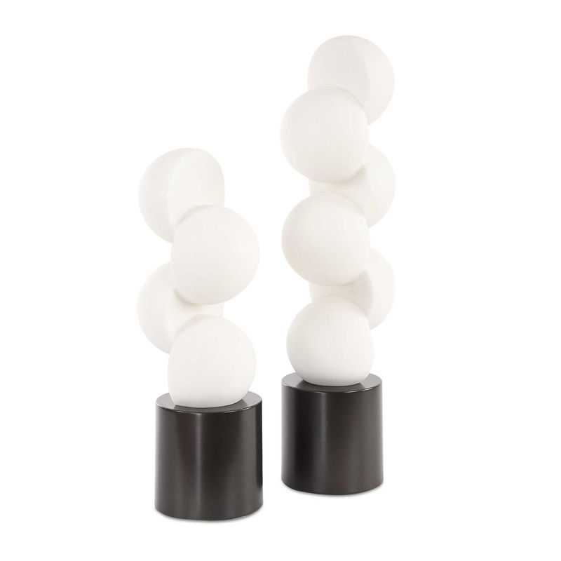 Symmetry – Sculptures (Set of 2) – White