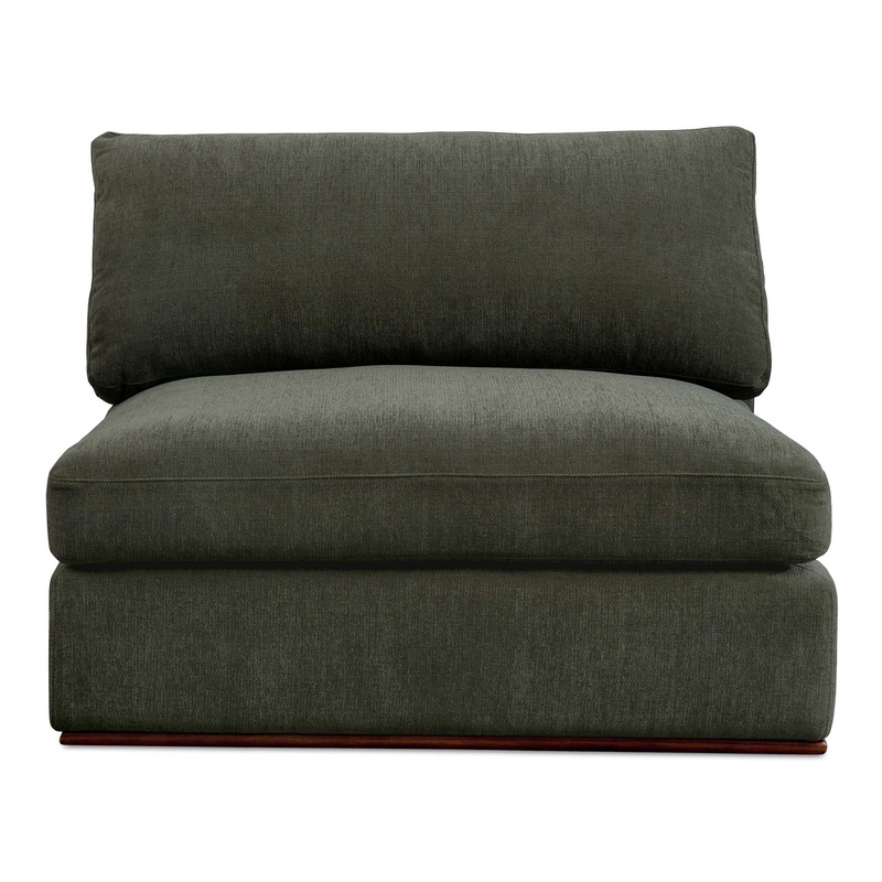 Rue – Slipper Chair – Deep Green