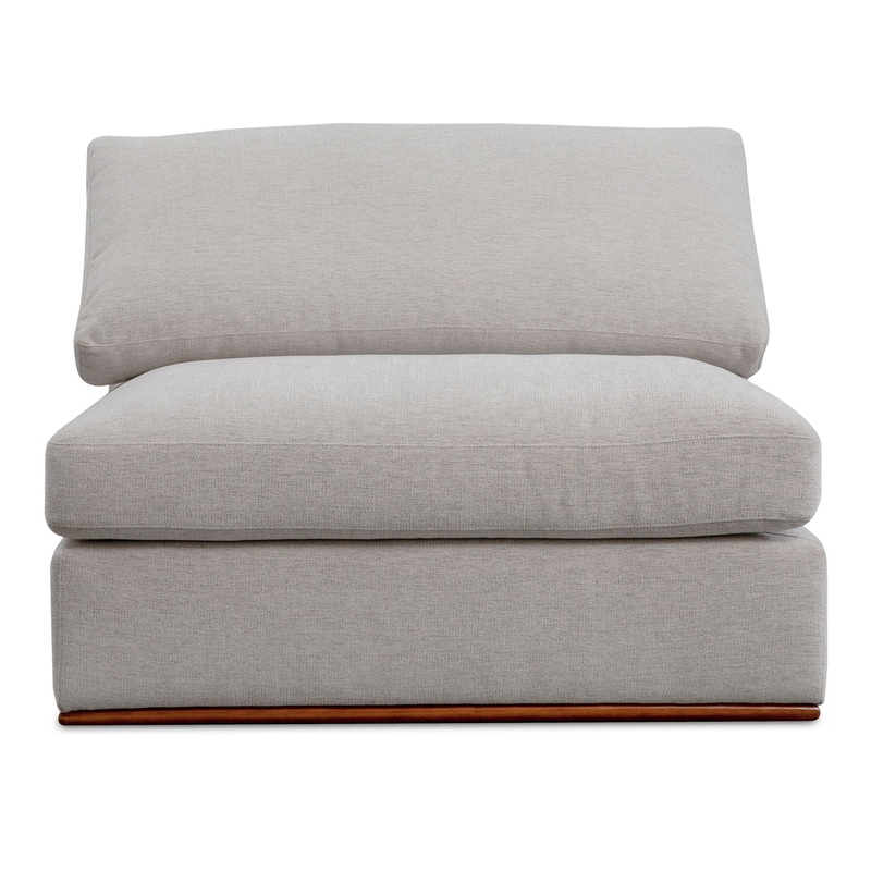 Rue – Slipper Chair – Flecked Gray