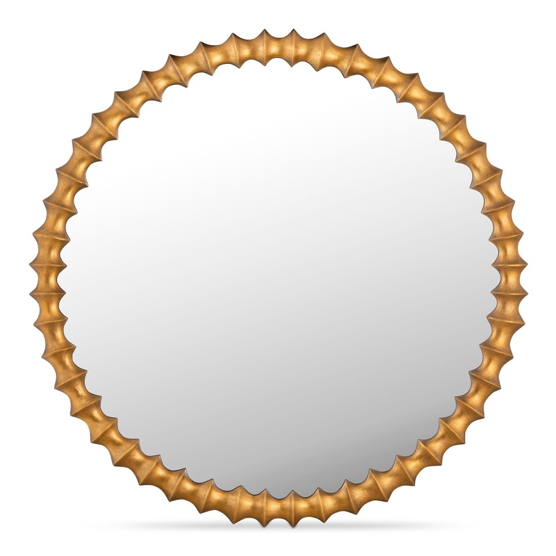 Whitby – Mirror – Aged Brass