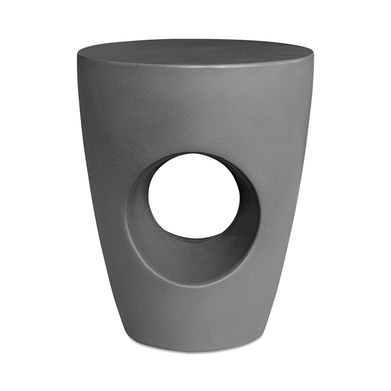 Aylard – Outdoor Stool – Gray