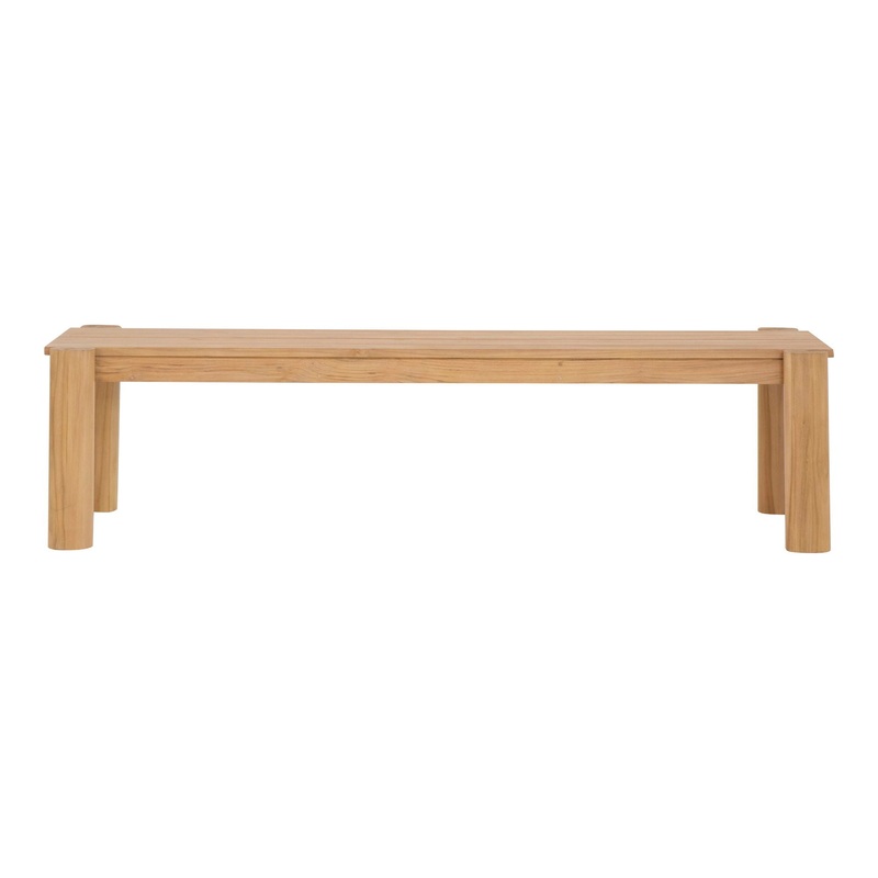 Tempo – Outdoor Dining Bench – Light Brown