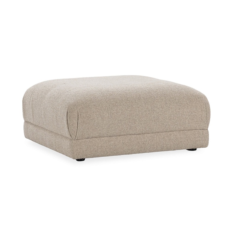 Adalynne – Upholstered Square Ottoman – Buttermilk