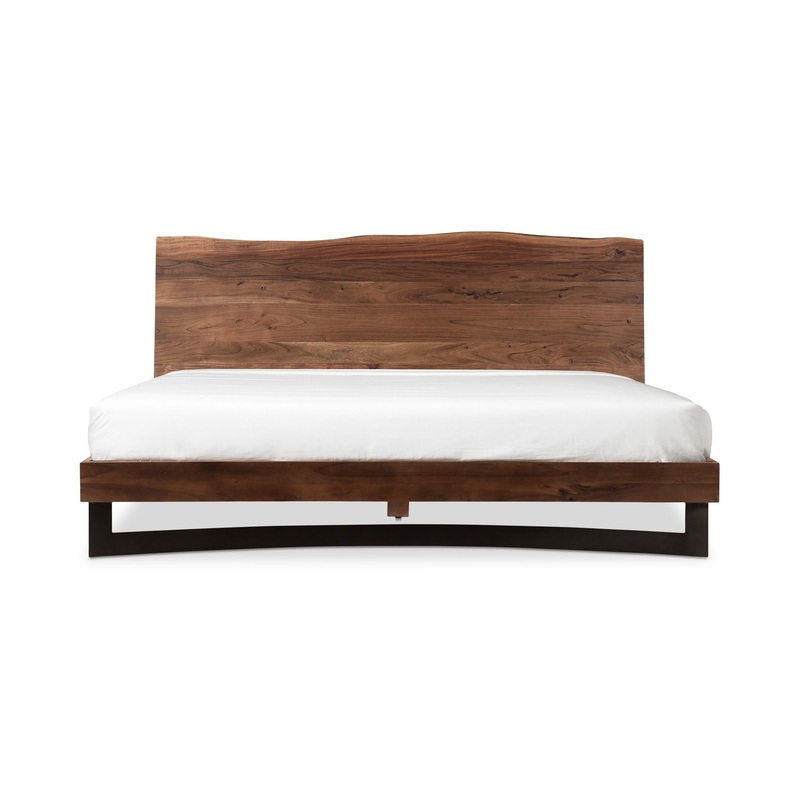Bent – King Size Bed – Natural Stain
